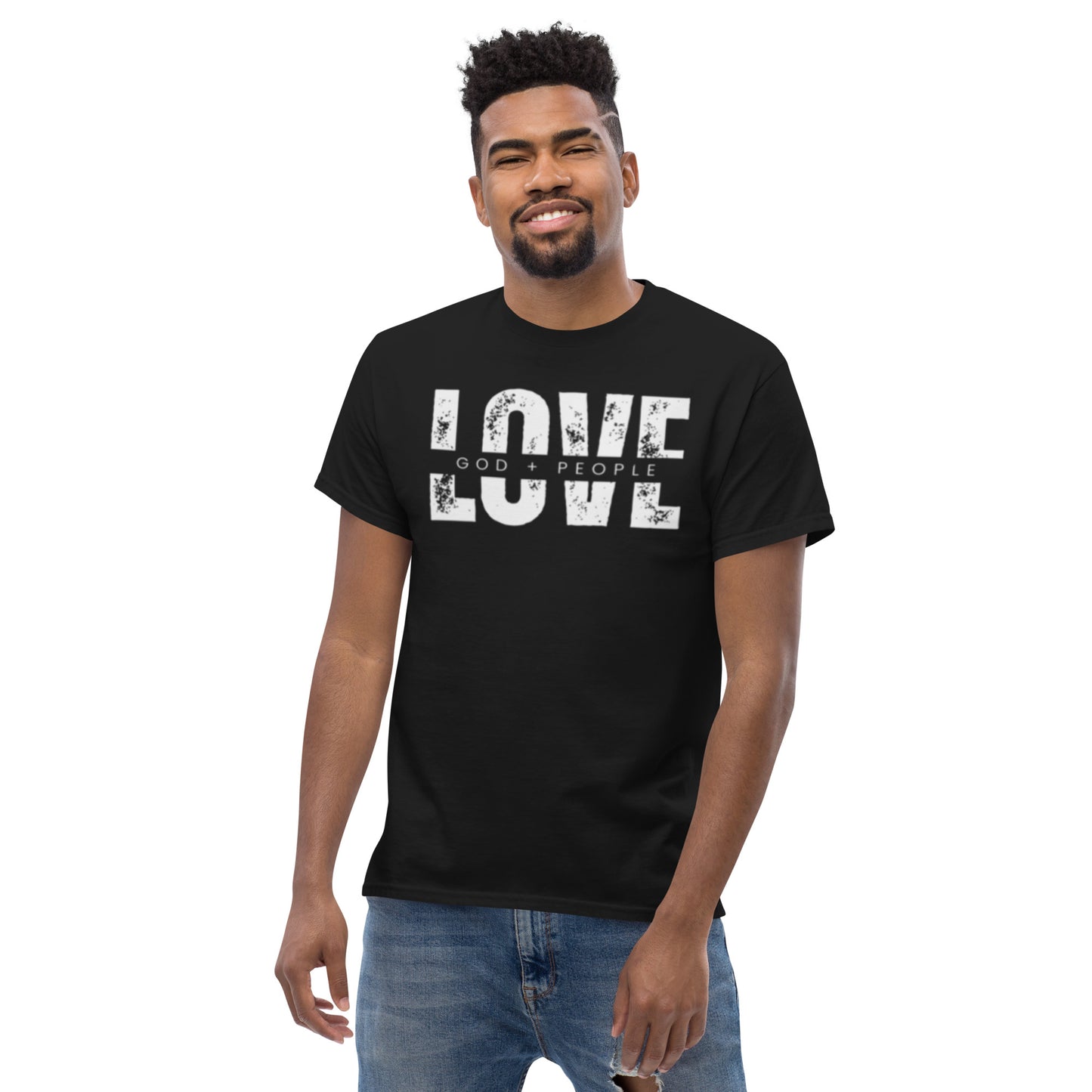 Love God + People Men’s classic tee