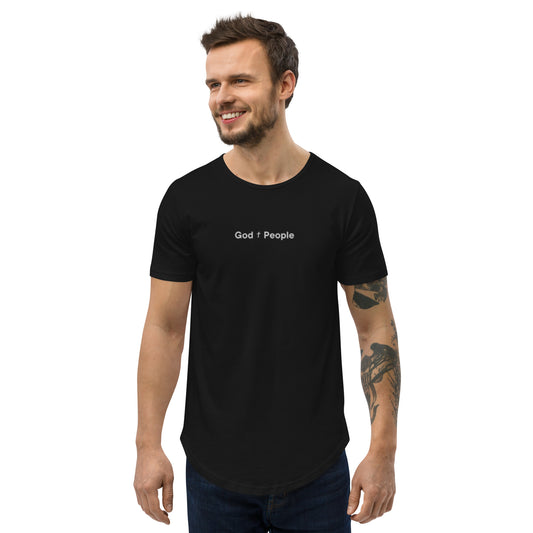 God + People Men's Curved Hem T-Shirt