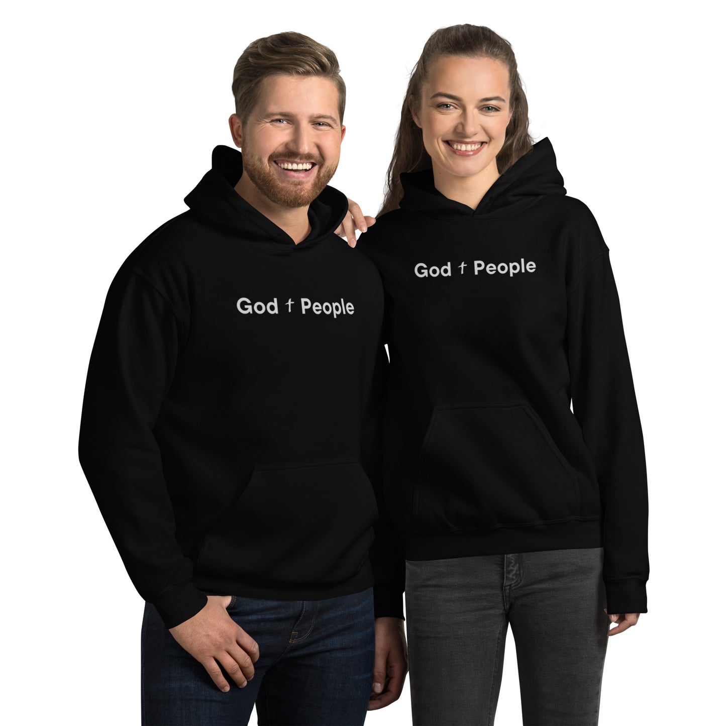 God + People Unisex Hoodie